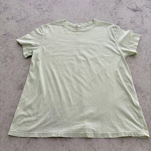 Lululemon All Yours Tee in Kohlrabi Green - Size 6